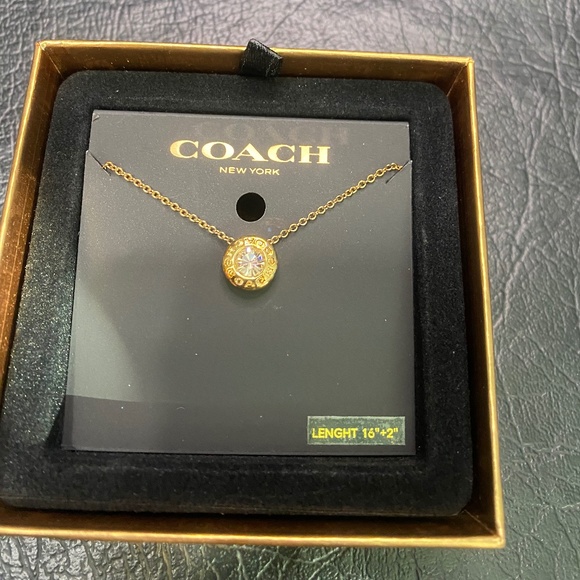 NWT - COACH slide necklace - Picture 1 of 3